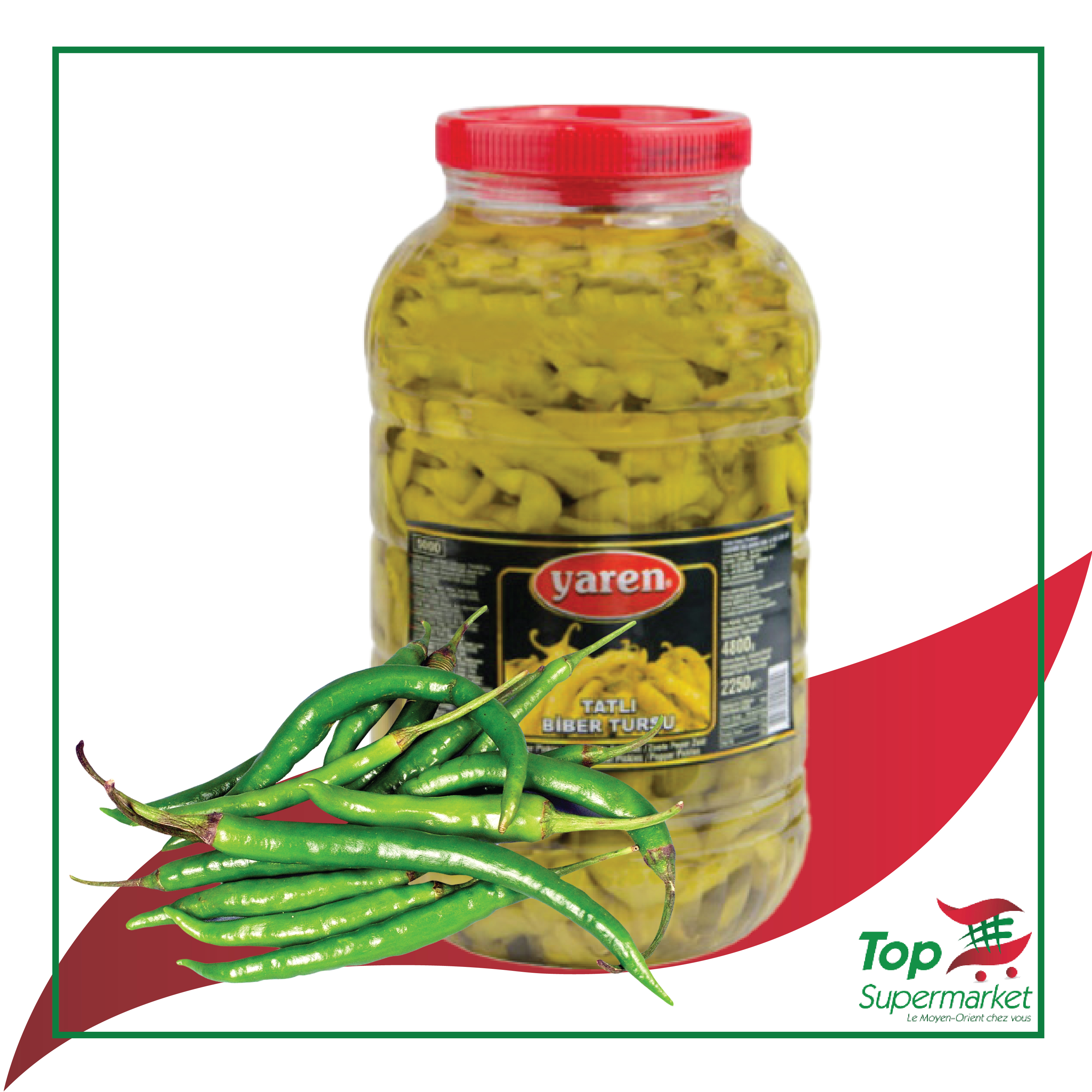 Yaren piments Yunan 3KG